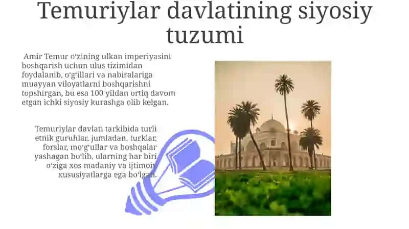 Temuriylar davlati 3