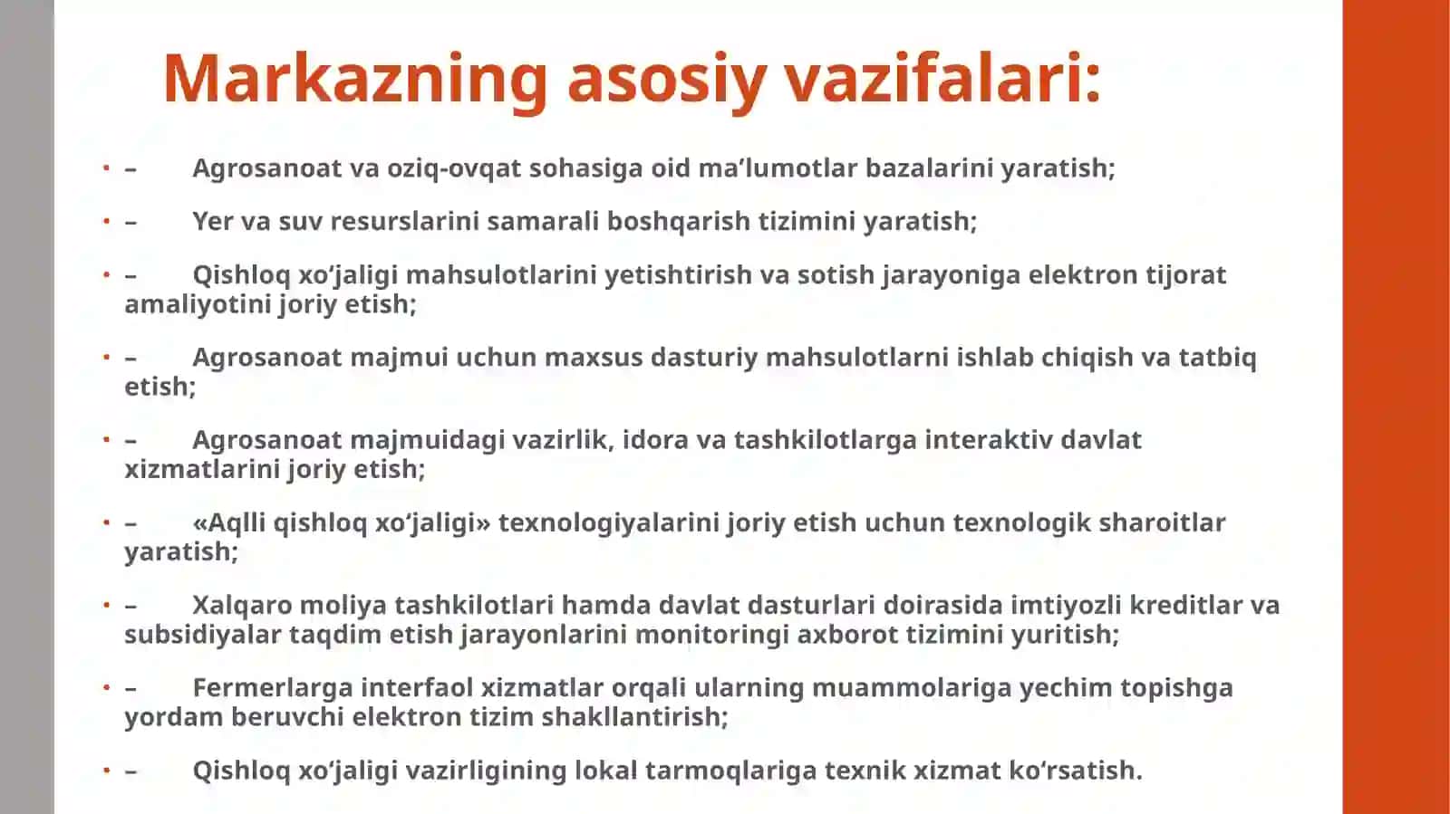 Qishloq xo’jaligida raqamli innovatsion markazlar 3