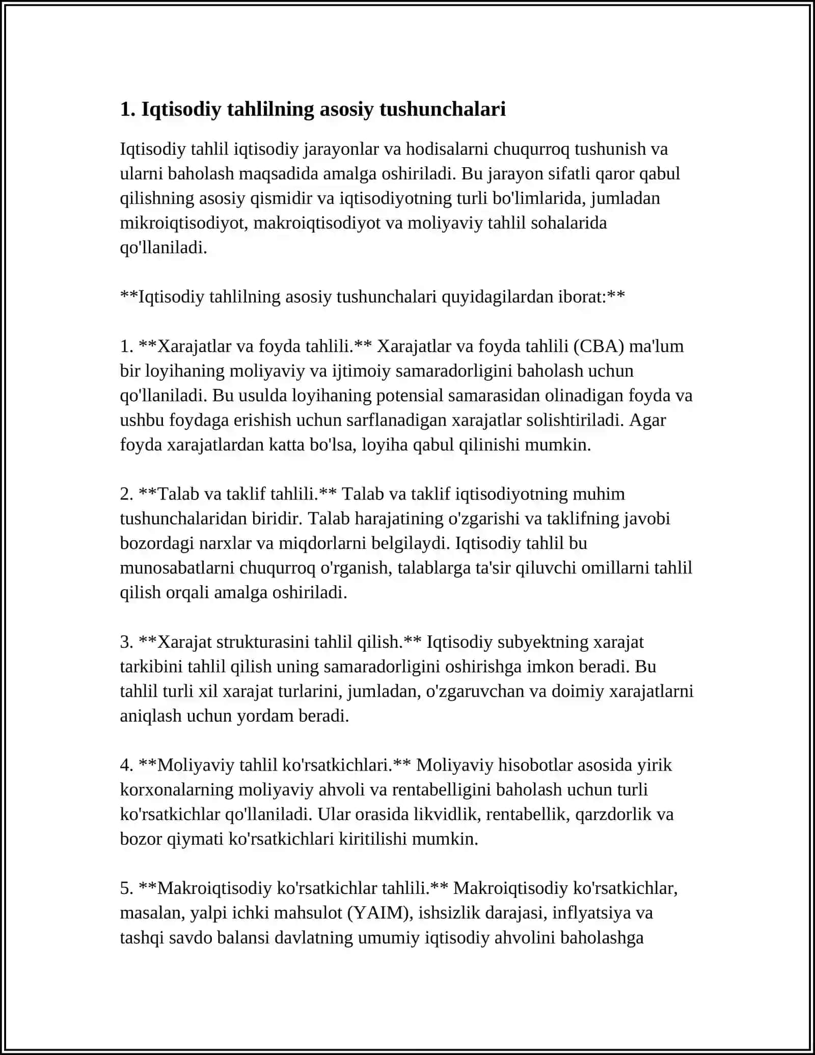IQTISODIY TAHLILNING METODI VA USULLARI 3