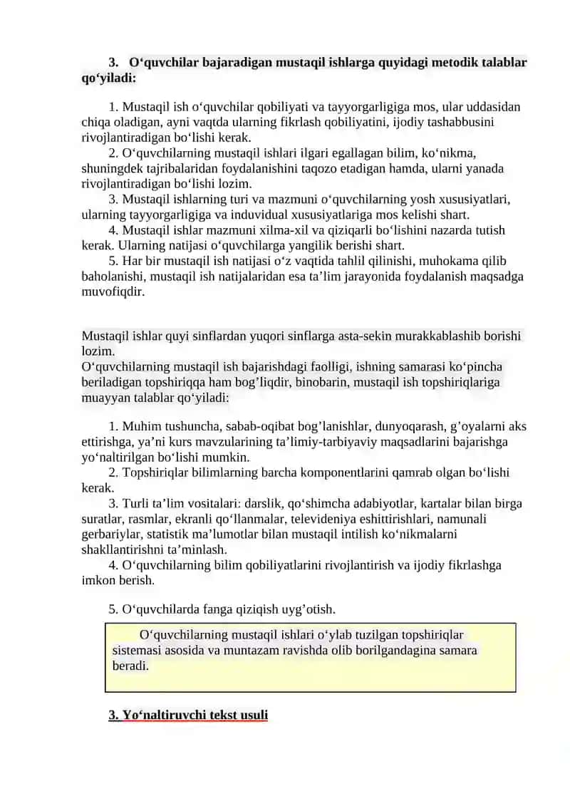 Inklyuziv ta’limga o‘quvchilarni mustaqil ish jarayonida o‘quv 3