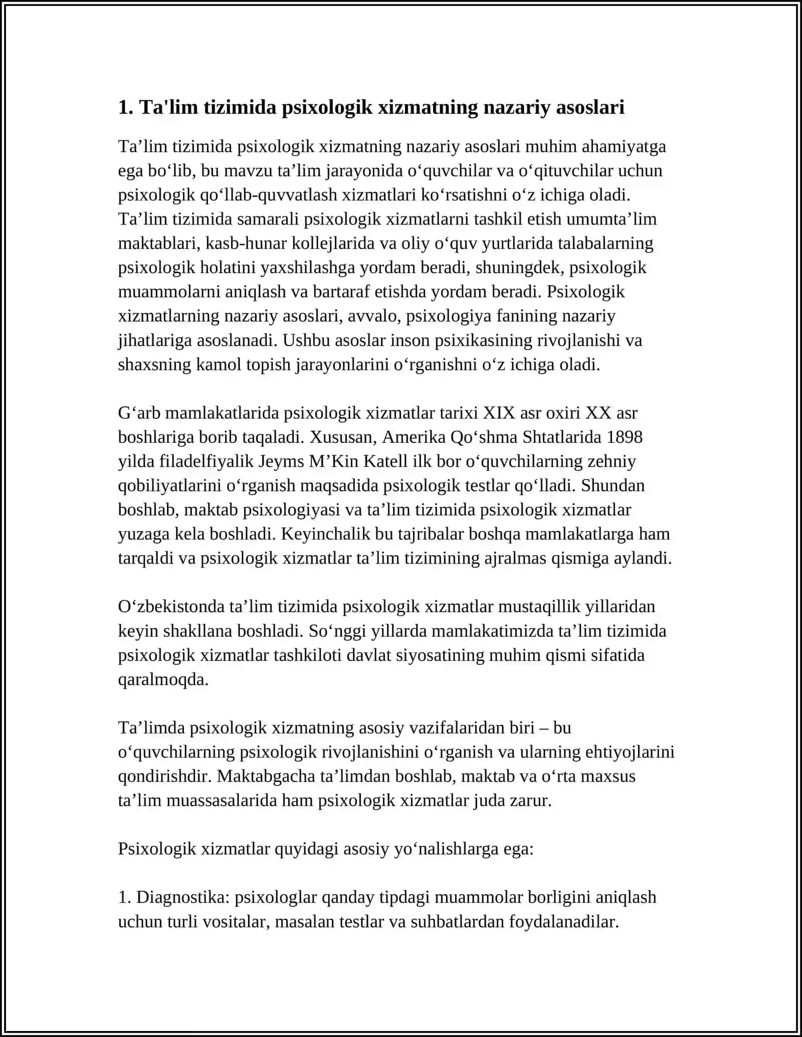 TA’LIM TIZIMIDA PSIXOLOGIK XIZMATLAR 3