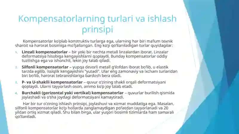Kompensatorlar va Issiqlik Kameralar 3
