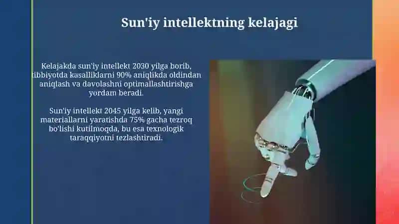 Suniy intellekt kelajagi 3