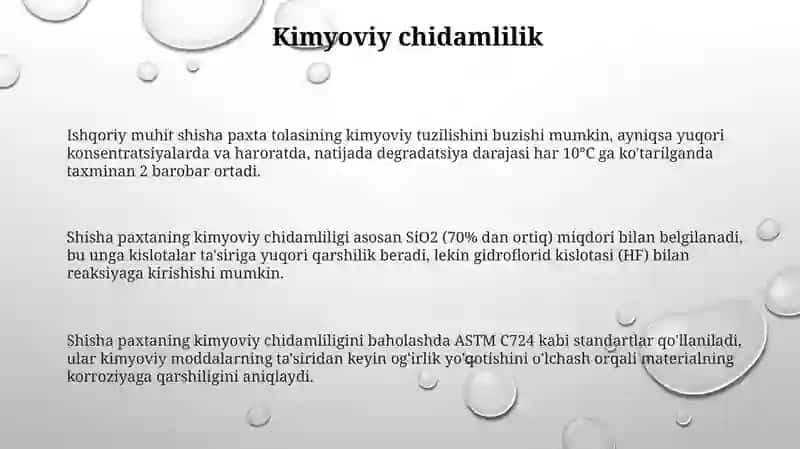 Shisha paxta xom ashyosi xossalari 3