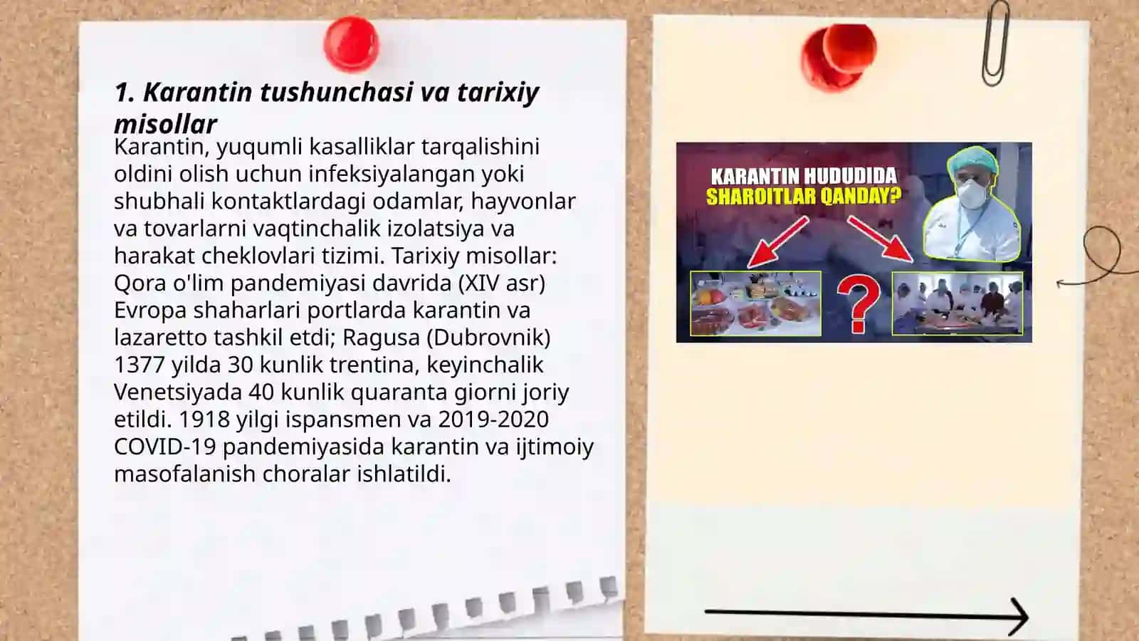 Karantin tushunchasi va tarixiy misollar 3