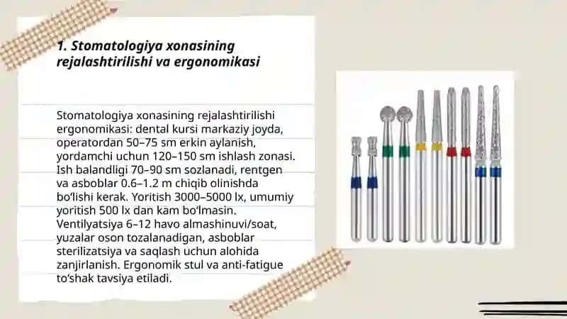 Stomotologiya xonasi jihozlanishi 3