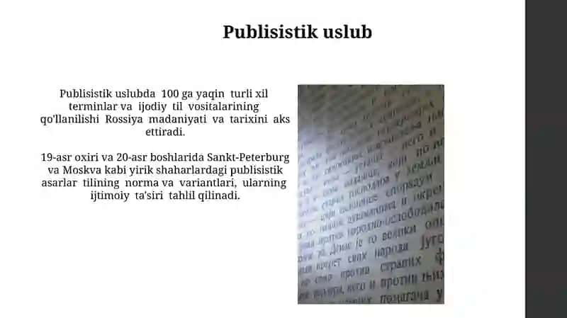 Publisistik uslub 3