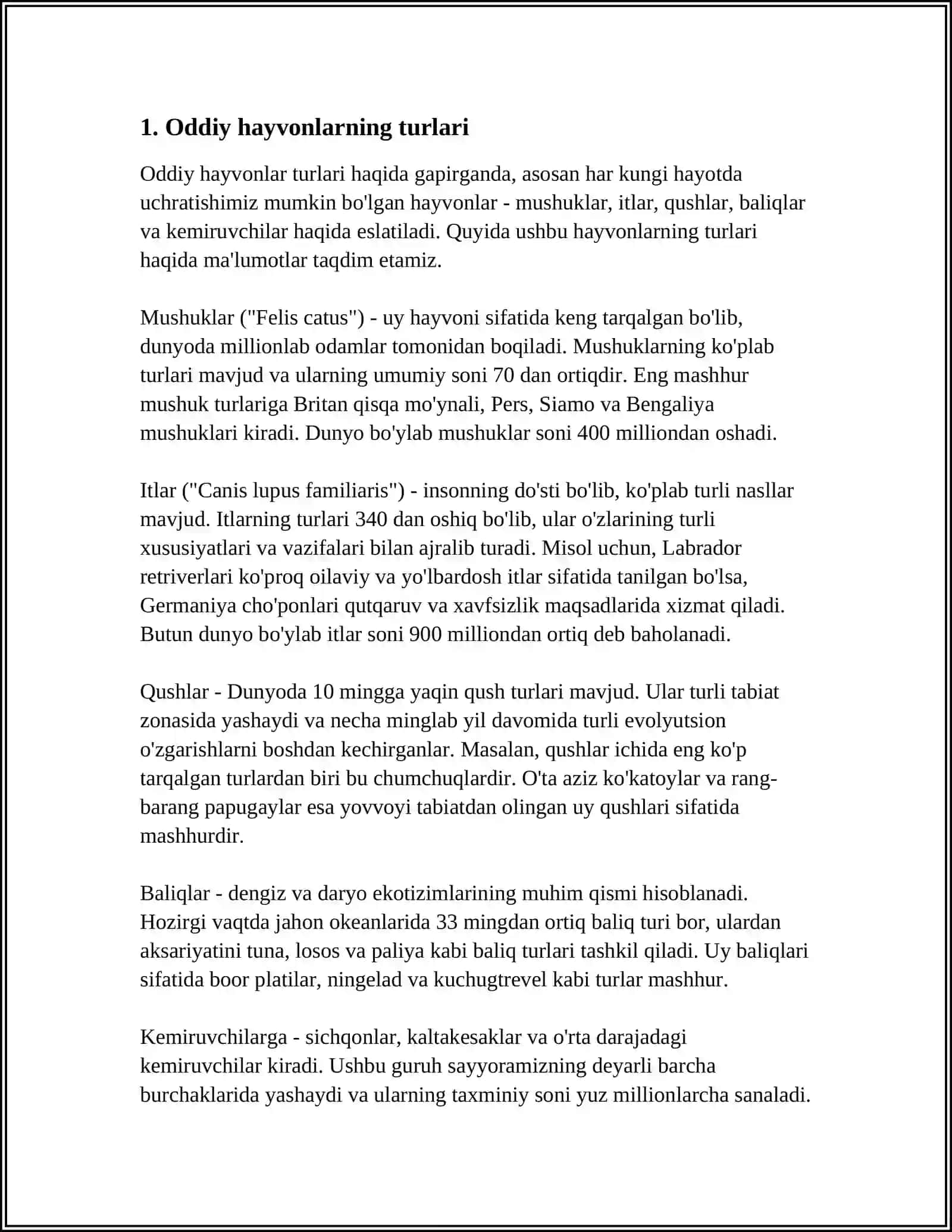 ODAMDA PARAZITLIK QILUVCHI SODDA HAYVONLAR 3
