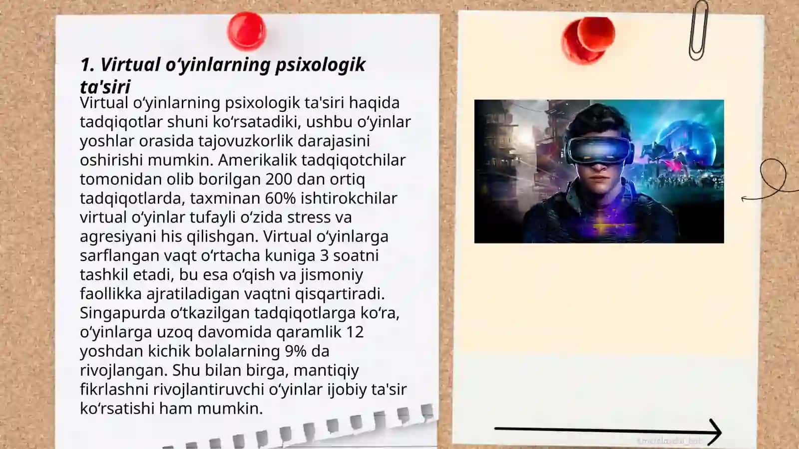 Virtual o‘yinlarning asoratlari 3