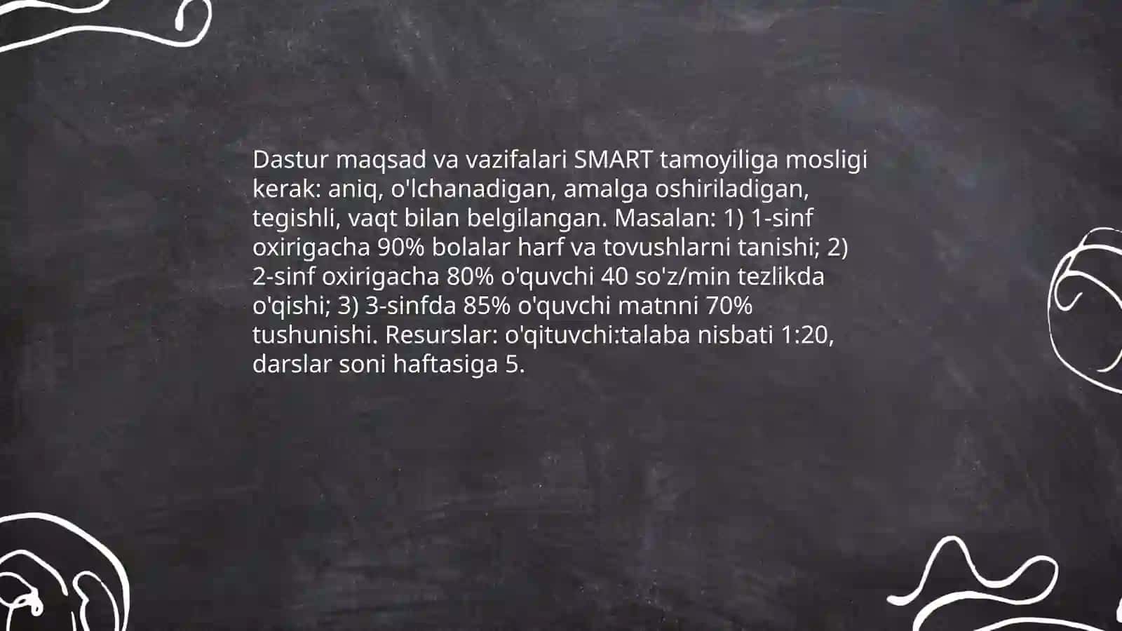 Boshlangʻich sinfda oʻqish savodxonligi dasturini tahlil qilish 3