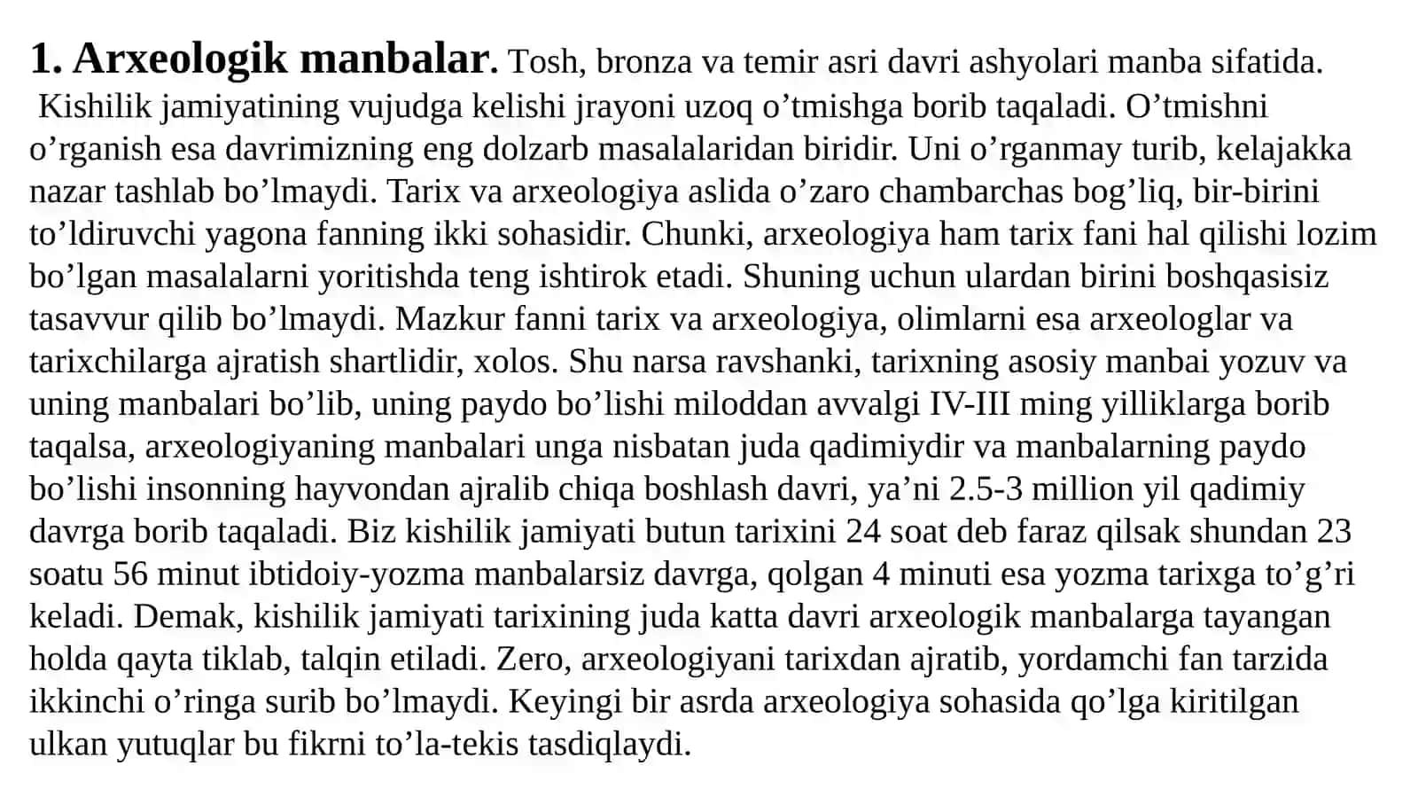 O‘zbekistonda qadimgi davr tarixining o‘rganilishi 3