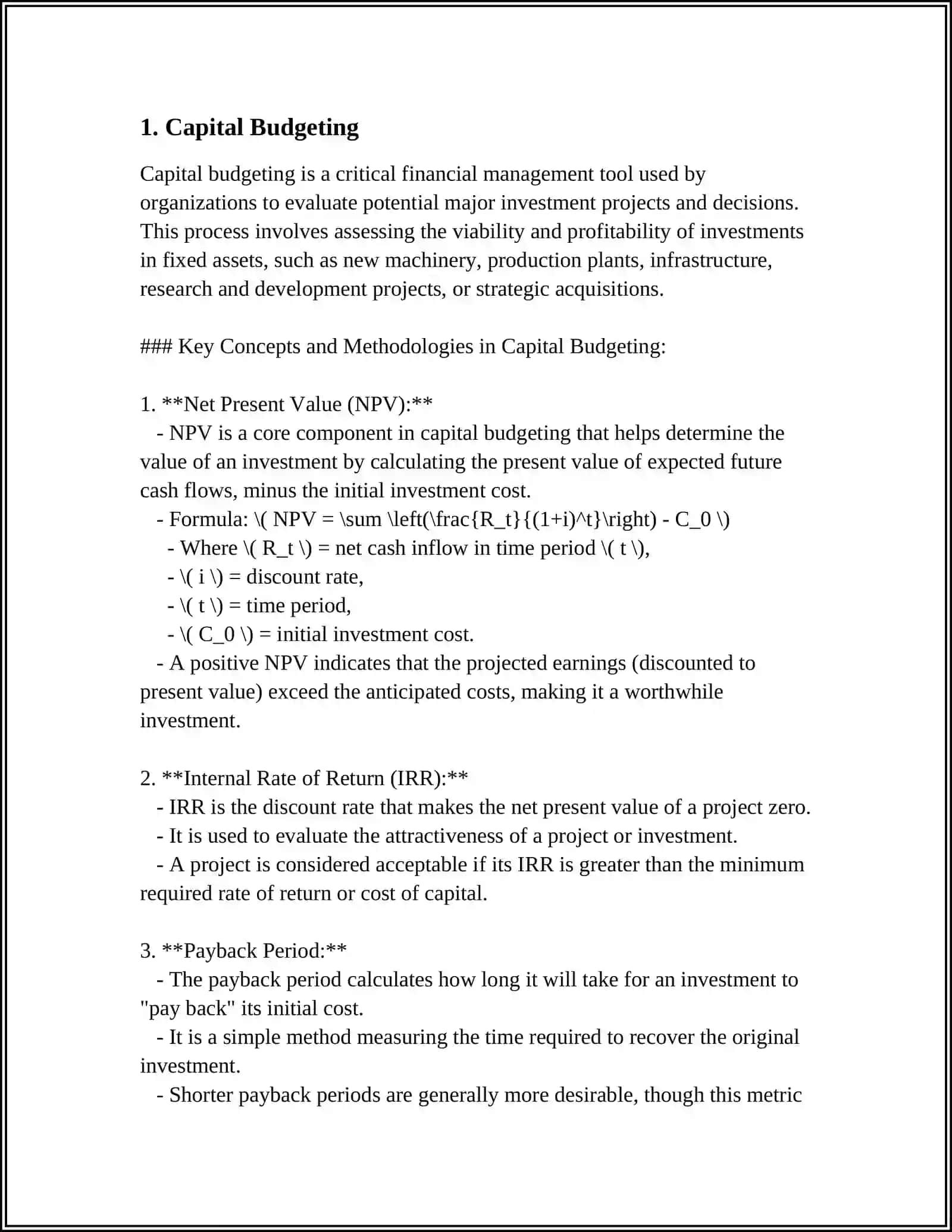 FINANCIAL MANAGEMENT 3