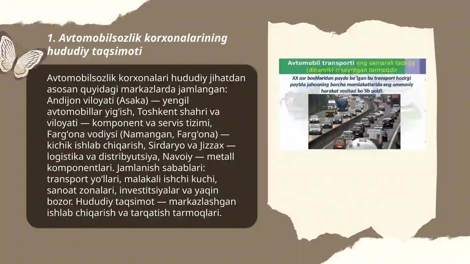 Avtomobilsozlik geografiyadan 3