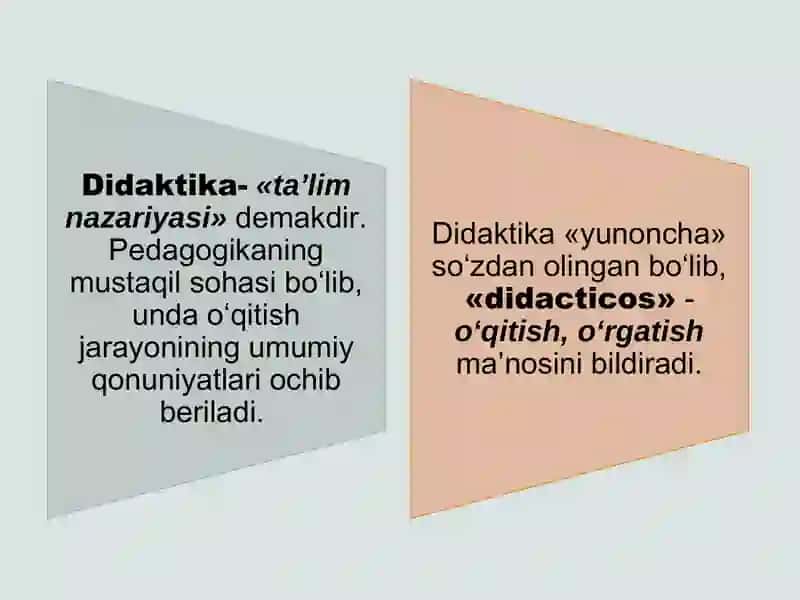 Didaktika ta’lim nazariyasi 3
