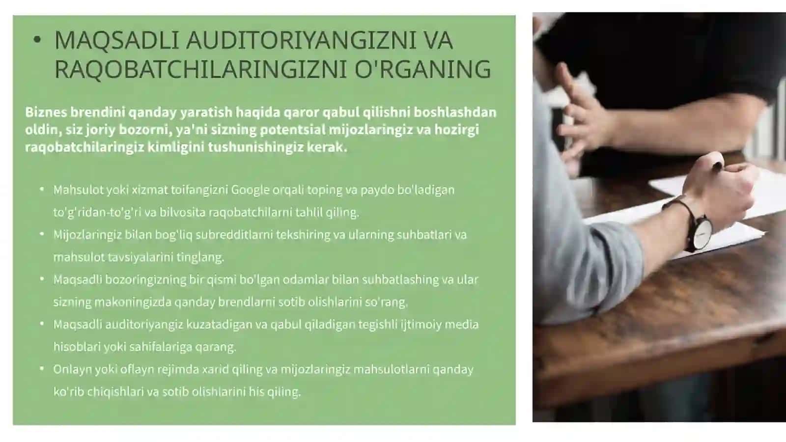 BRENDNI TAYYORLOV BOSQICHLARI 3