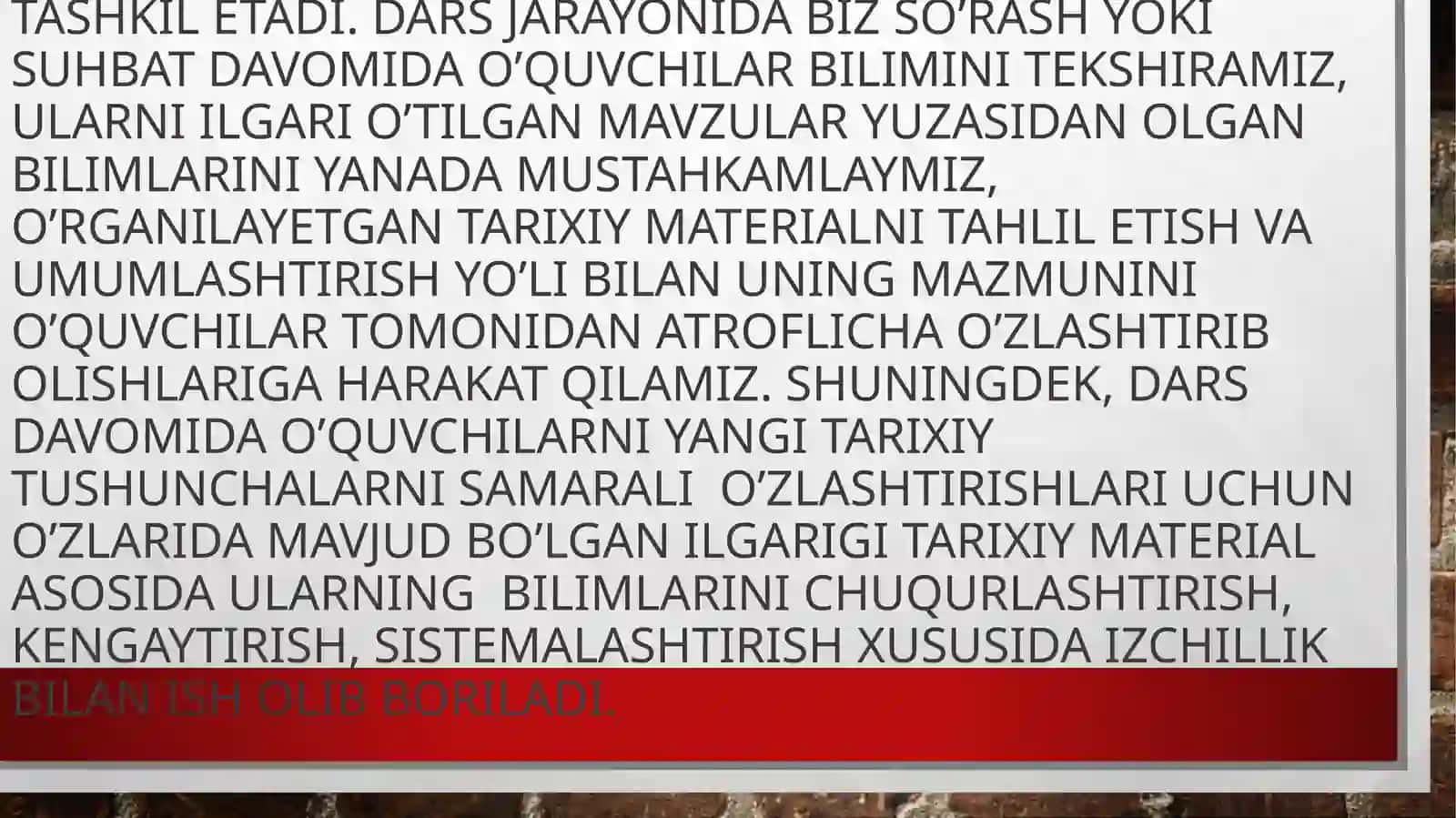 TARIX O’QITISHNING METODLARI VA ULARNING KLASSIFIKATSIYASI 3
