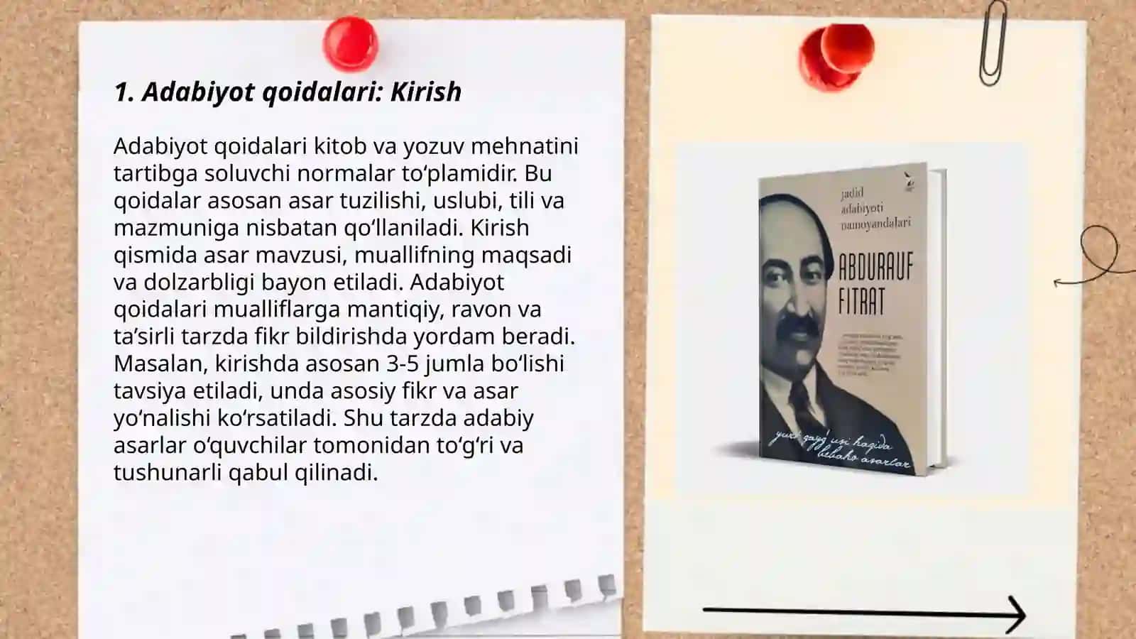 Adabiyot qoidalari 3
