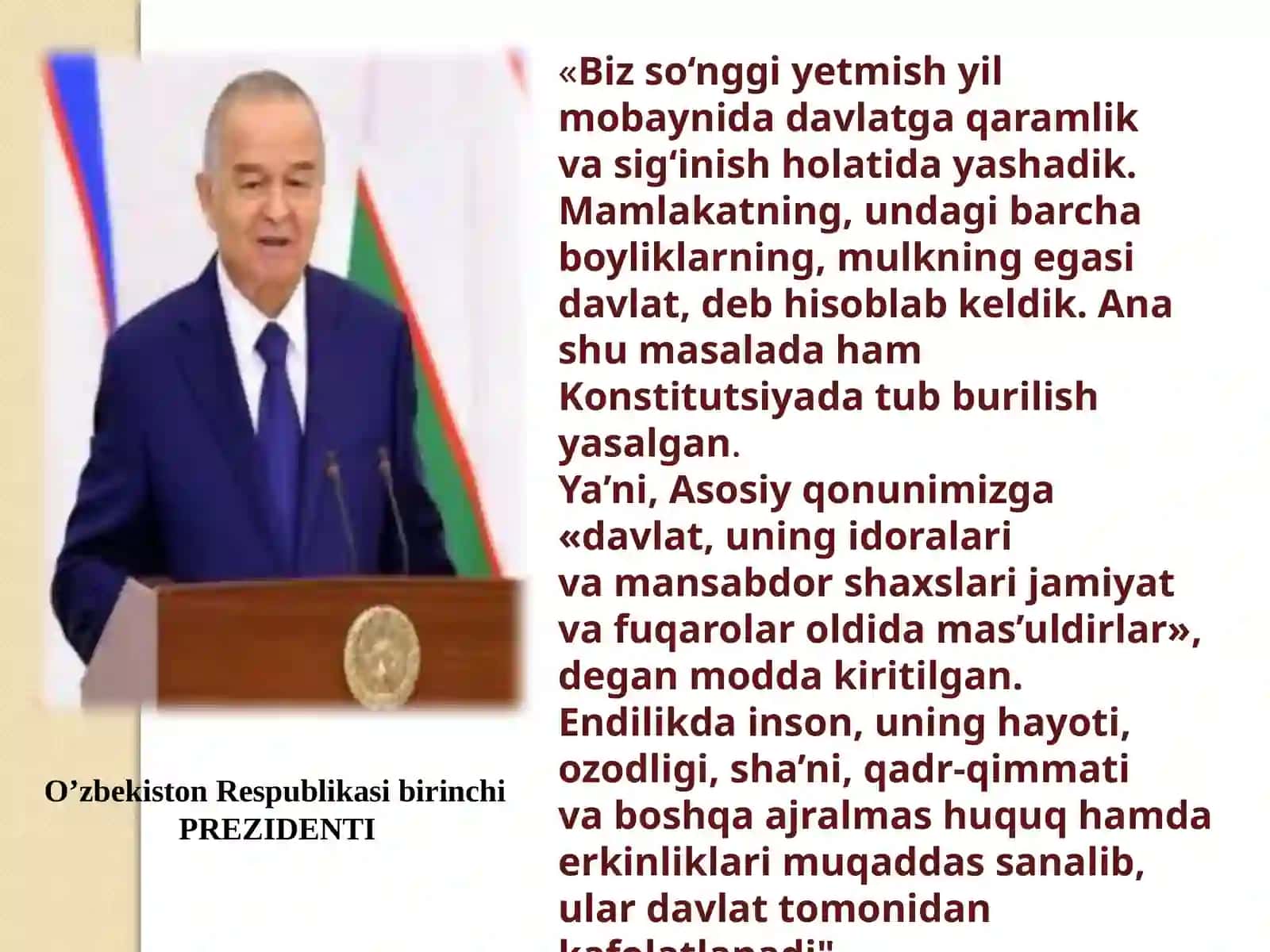 O’zbekiston Respublikasi Konstitutsiyasi 3