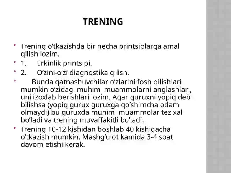 Sotsial-psixologik trening 3