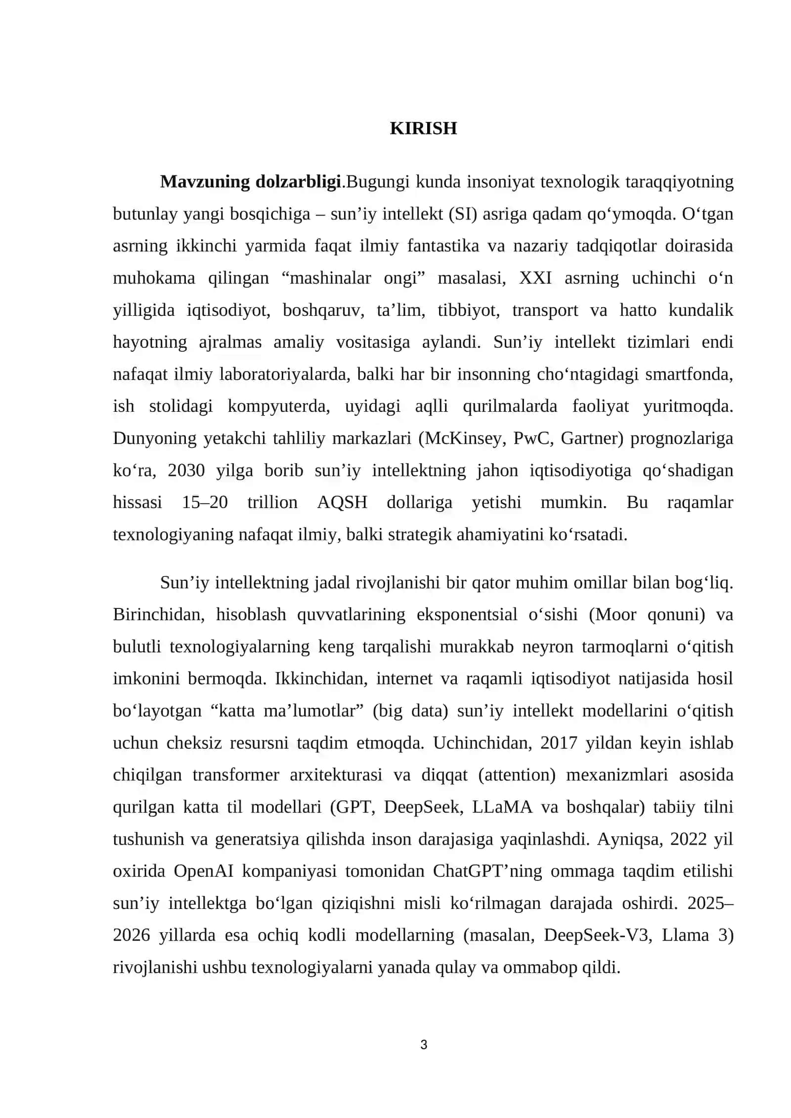Kuchli sun’iy intellekt (AGI) sari tashlangan qadamlar 3
