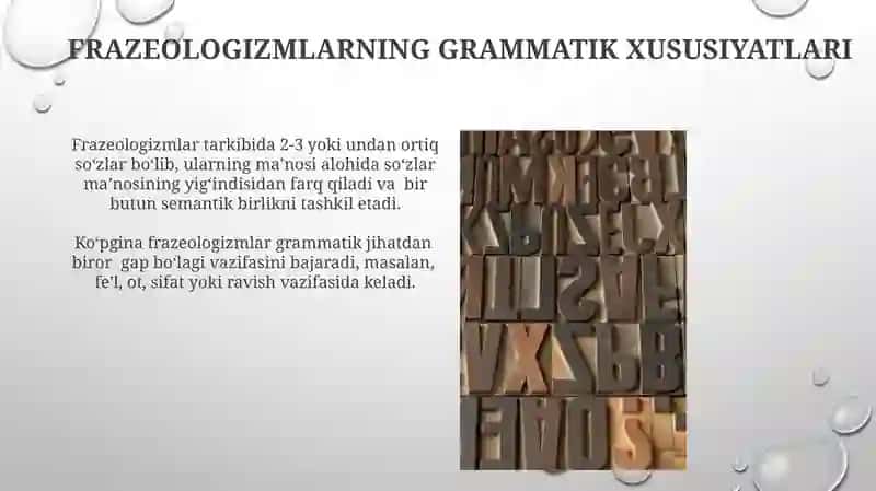 Oʻzbek tili frazeologiyasi 3