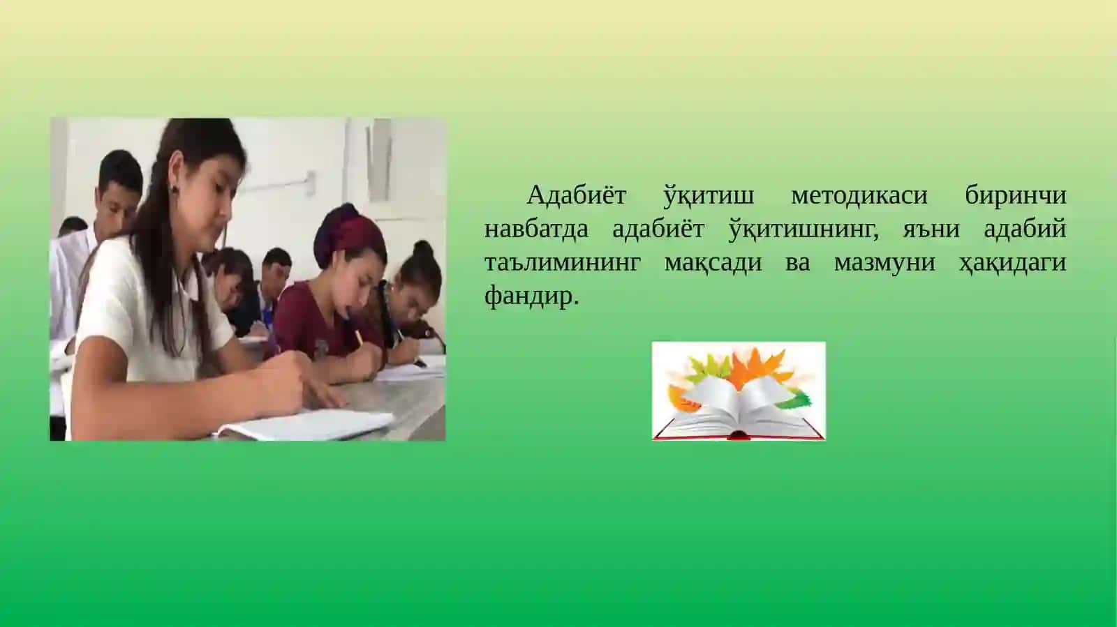 Адабиёт ўқитиш методикасининг умумназарий масалалари 3