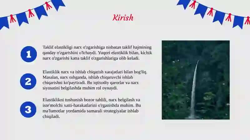 Taklif elastikligi va uning iqtisodiy ahamiyati 3