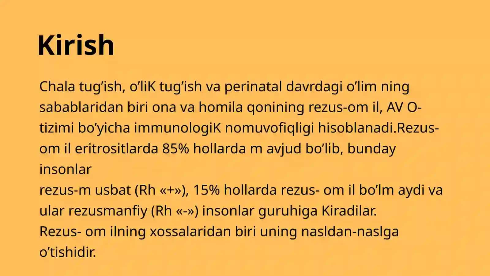 Chaqaloqlar gemolitik kasalligi 3