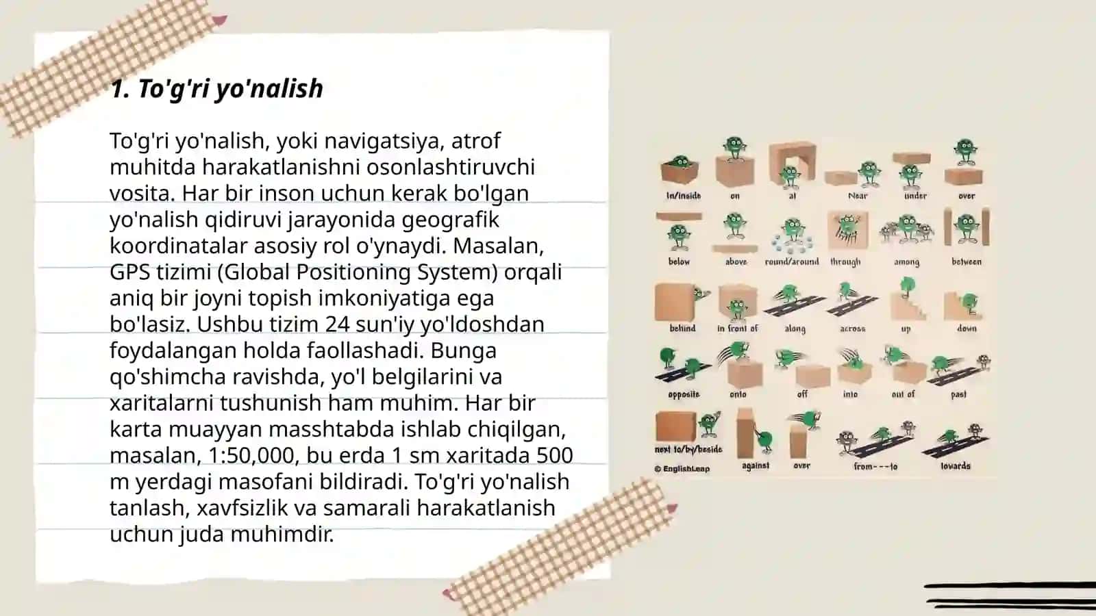 Yo`nalish predloglari 3