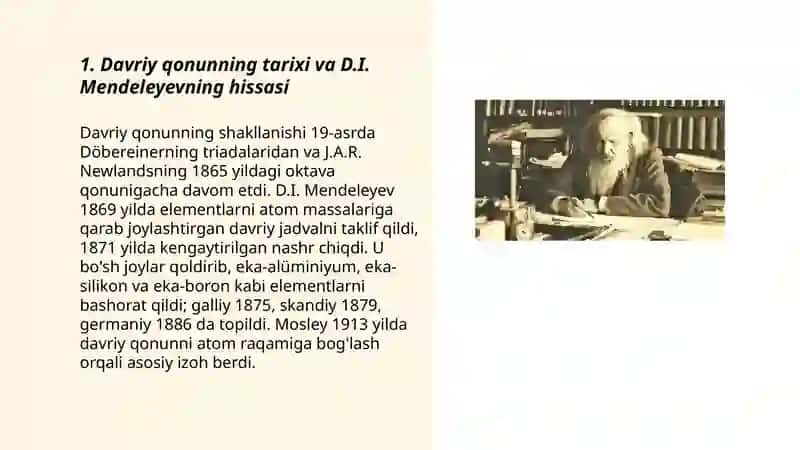 Davriy qonun va davriy sistema 3