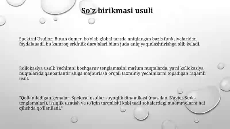 Spektral Usullar 3