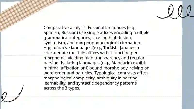 Common and distinct aspects of word formation methods in languages of different structures 3