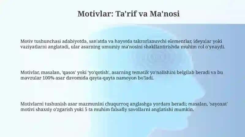 Motivlar va ularning turlari 3