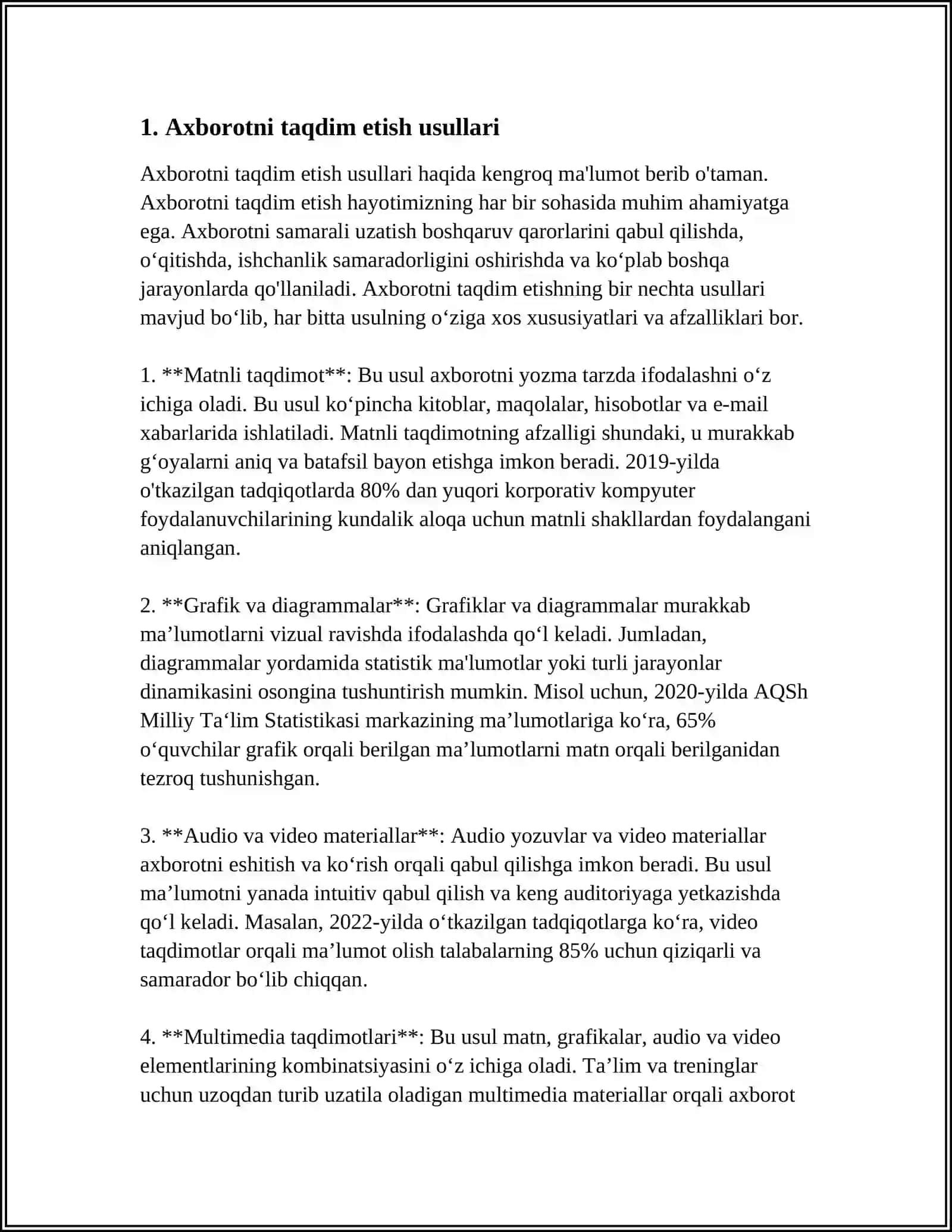 MEDIA MAKONDA AXBOROTNI TAQDIM ETISH 3
