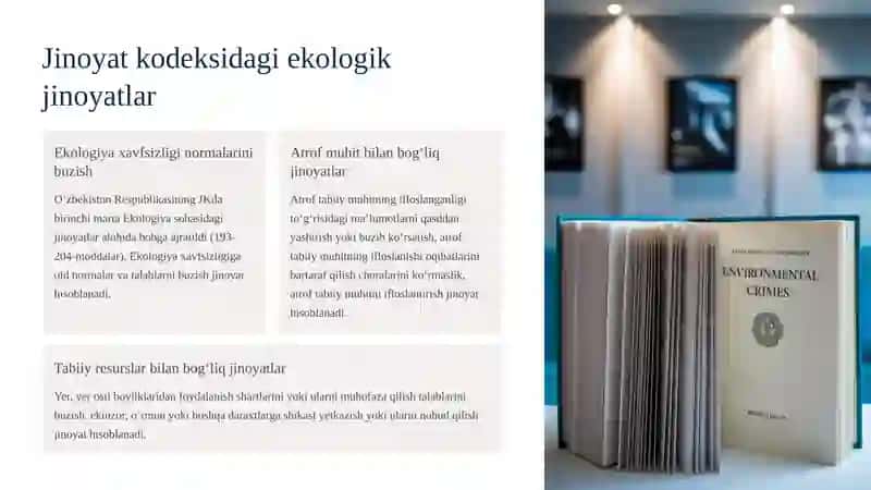 Ekologiya sohasidagi jinoyatlar 3