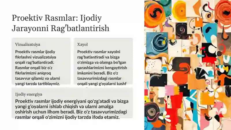 Proektiv Rasmlar: Ijodiy Fikrlashni Kengaytirish 3