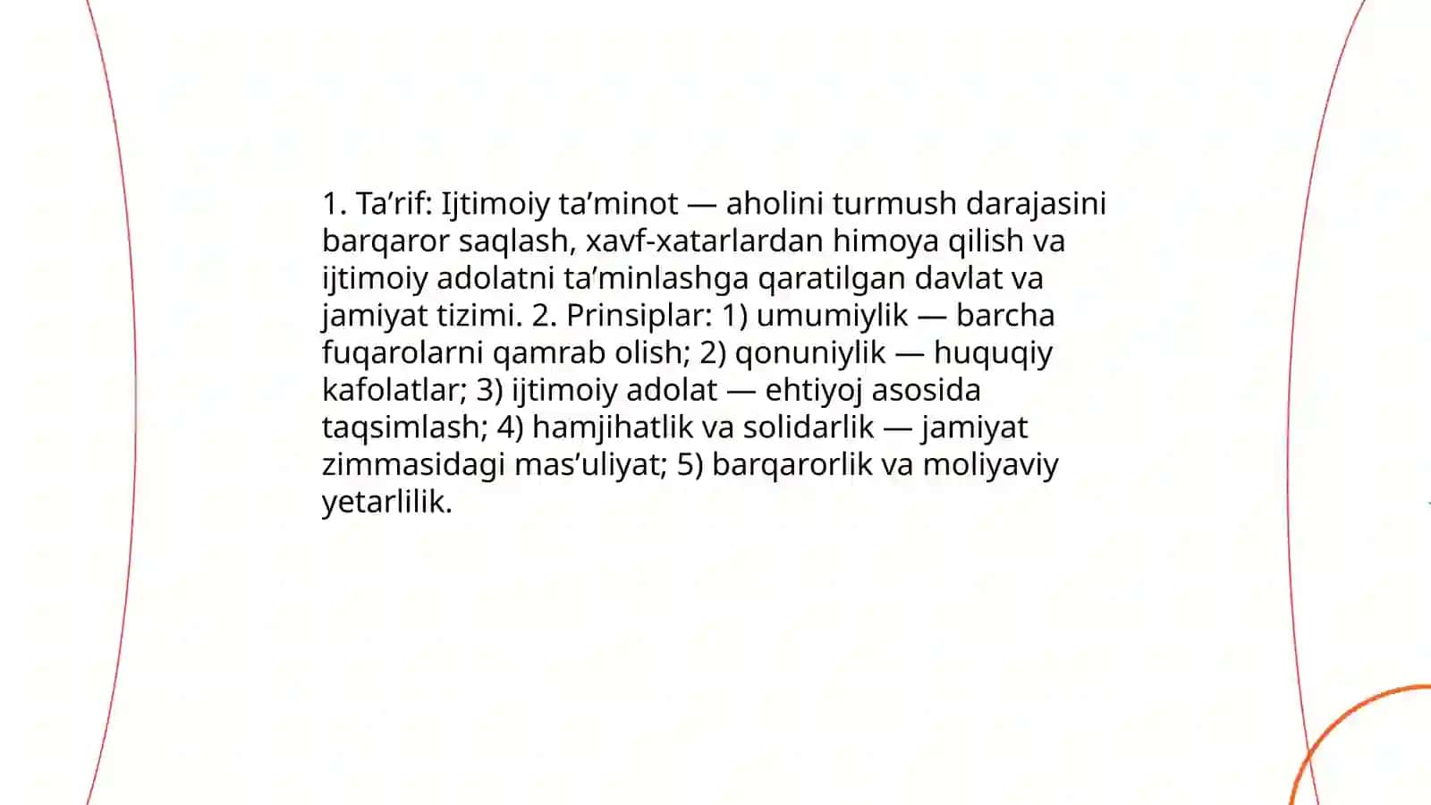 Ijtimoiy taʼminot: va uning vazifalari 3