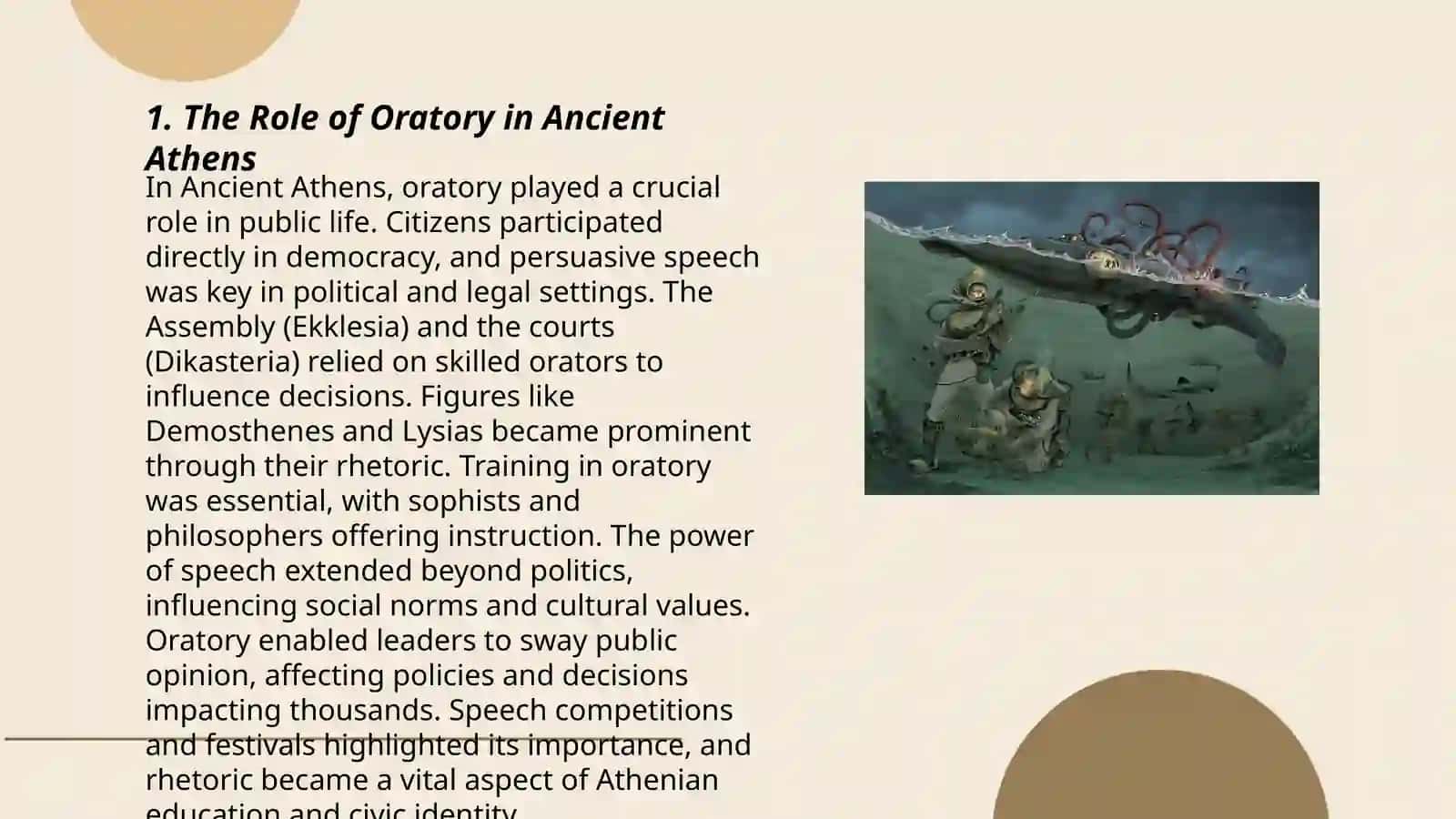 Socrates' views on the art of oratory ppt 3