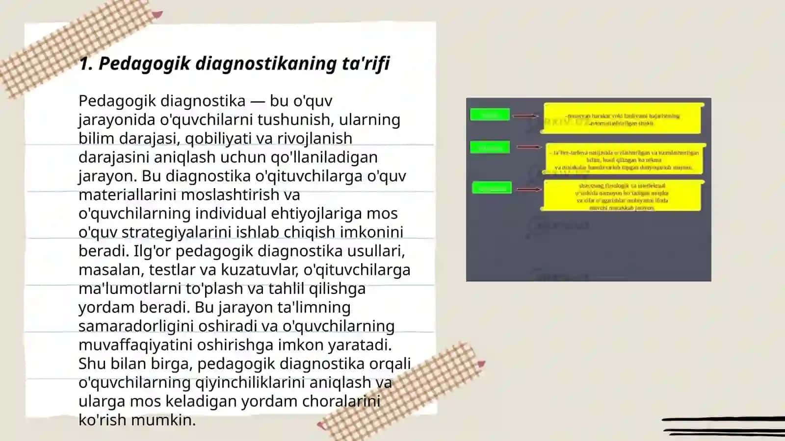 Pedagogik diagnostikaning maqsad va vazifalari 3