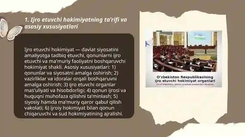 Ijro etuvchi hokimiyat 3