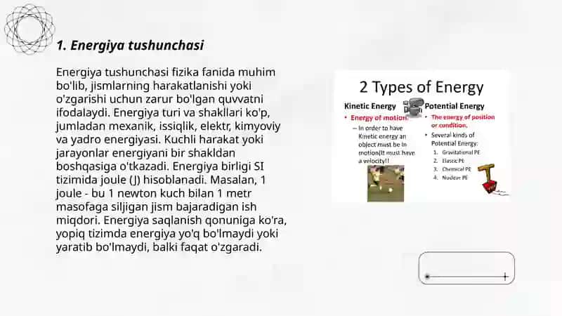 Energiya va uning turlari 3