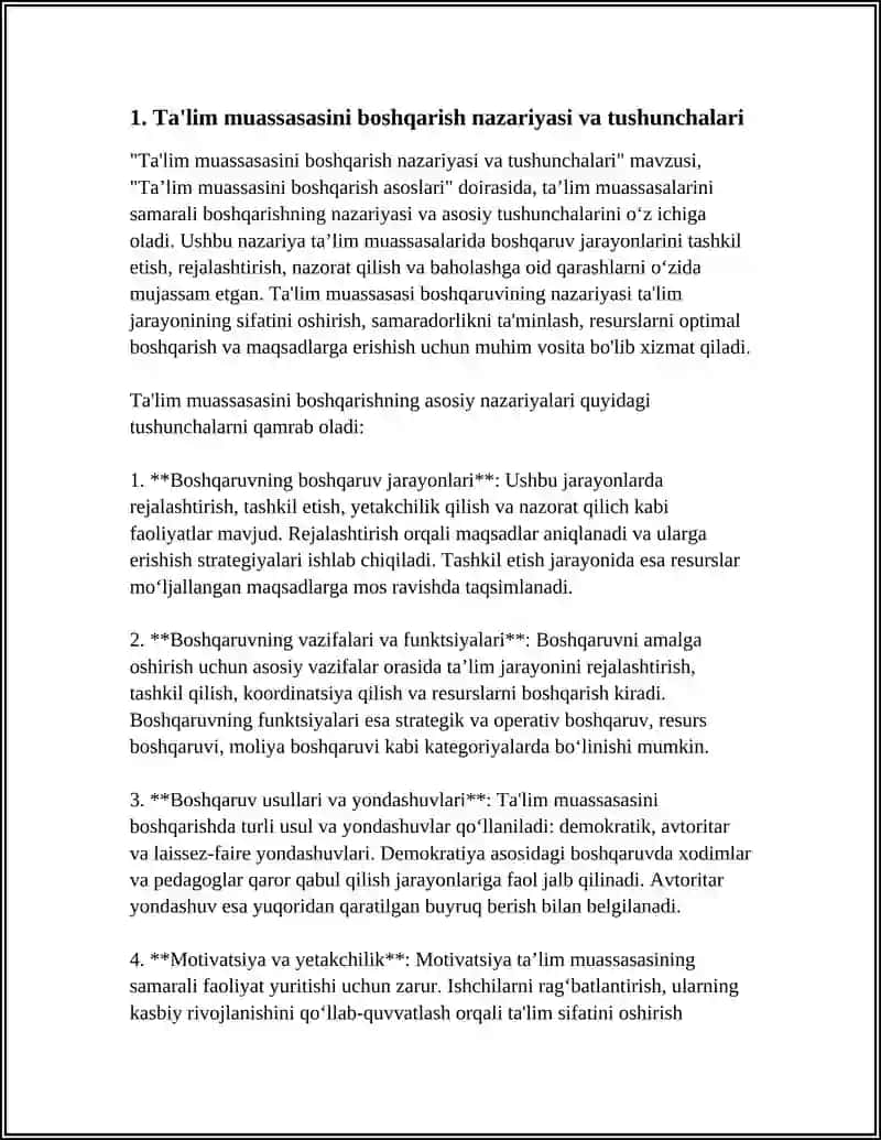 TA’LIM MUASSASINI BOSHQARISH ASOSLARI 3