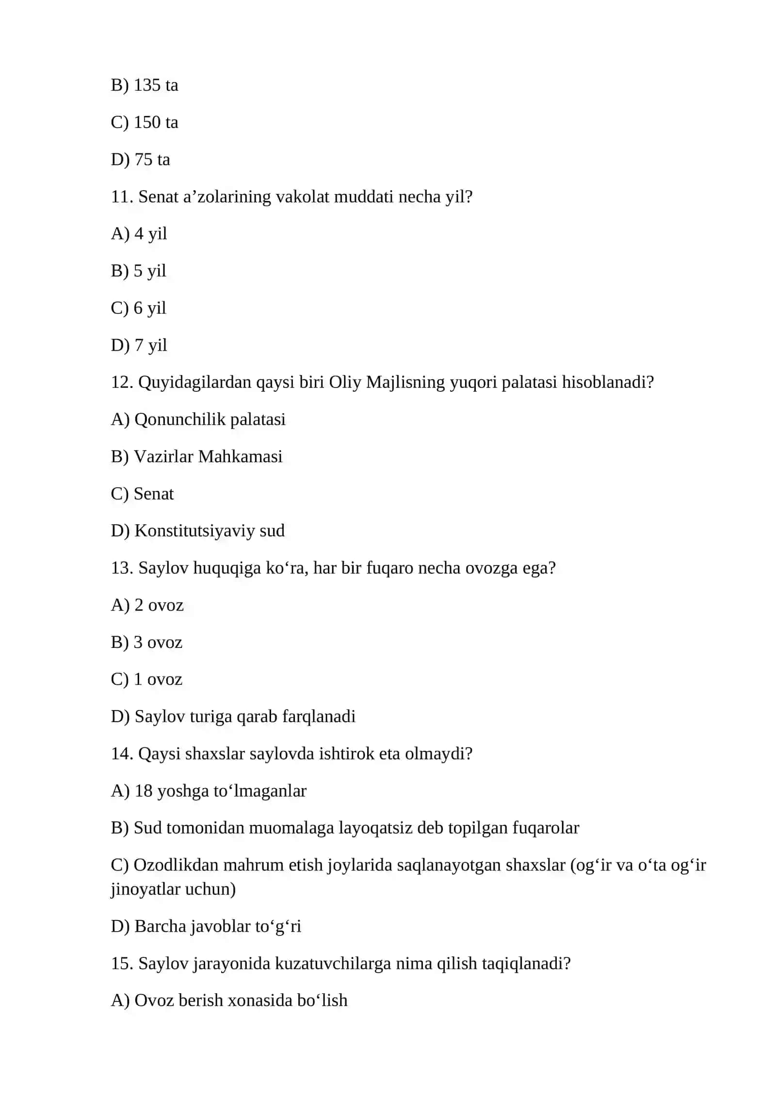 Oʻzbekiston Respublikasi Oliy Majlisi 3