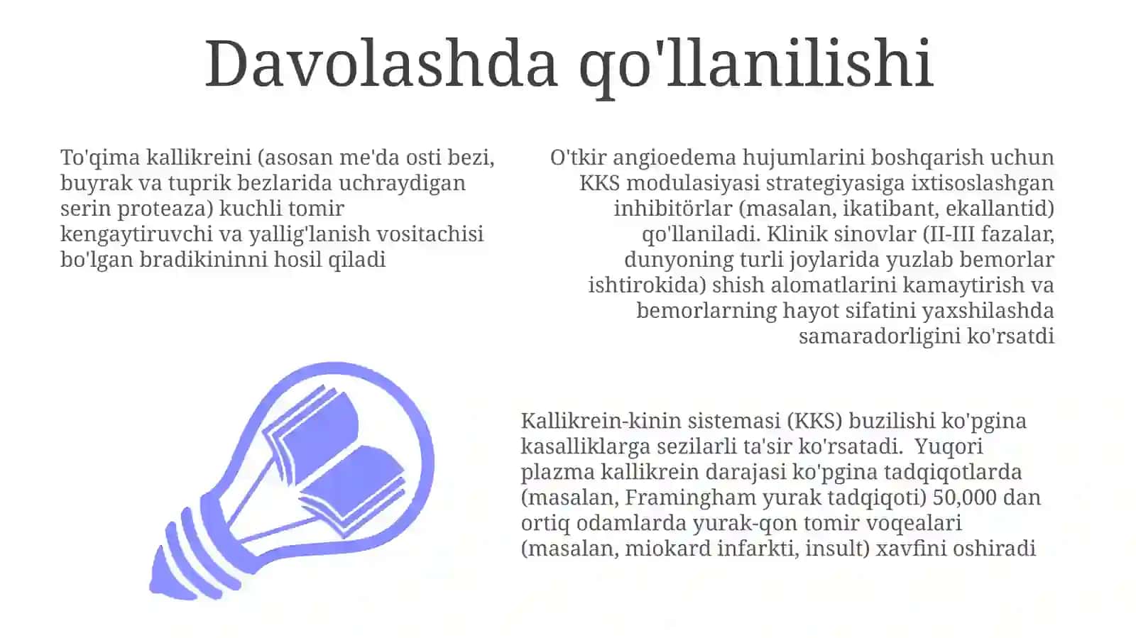 Kallikrein-kinintizimi,klinikahamiyati 3