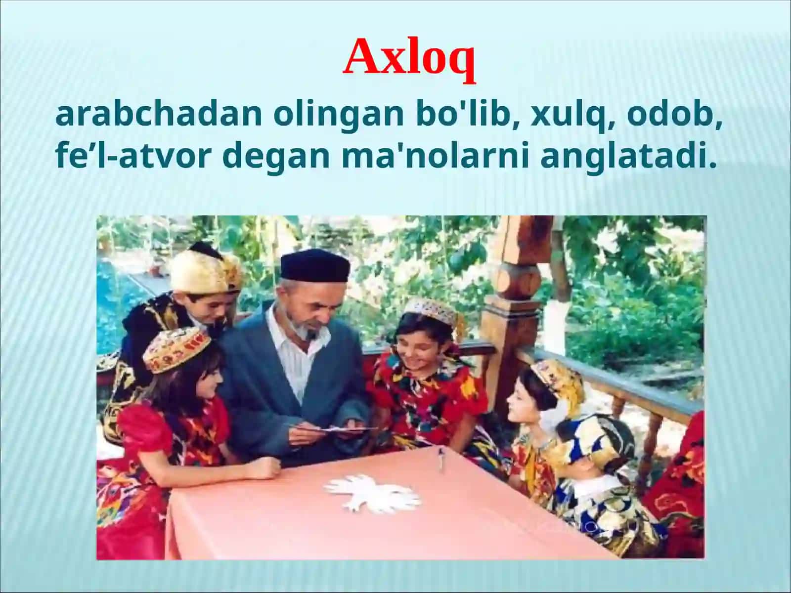 Axloq falsafasi (Etika) 3