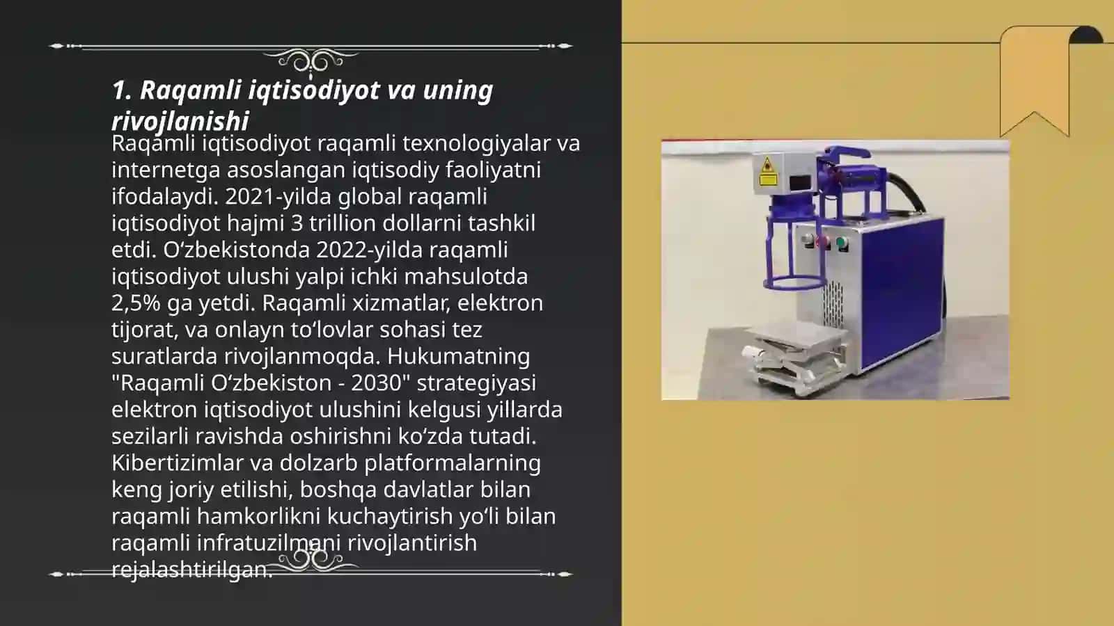 Texnalogiya iqtisodiy faoliyat 3