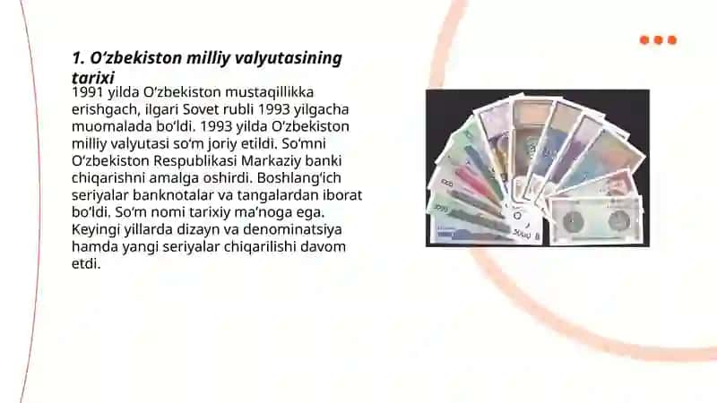 Oʻzbekiston Milliy Valyutasi 3