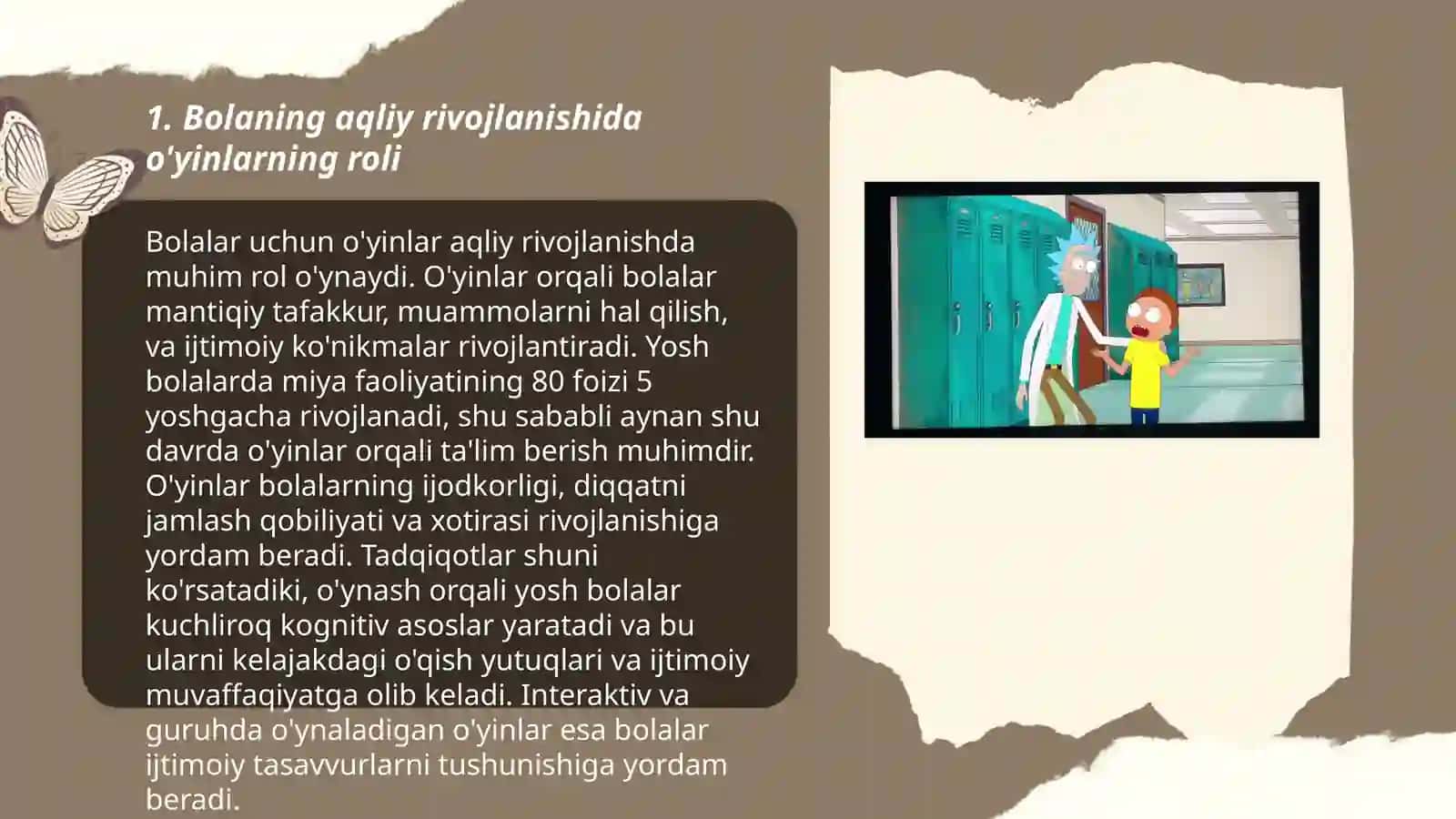 Bolaning psixik o'sishida o'yinning ahamiyati 3