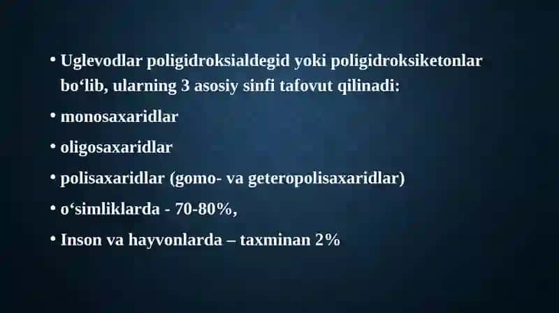 Katabolizmning umumiy yo‘llari. Uglevodlar almashinuvi 3
