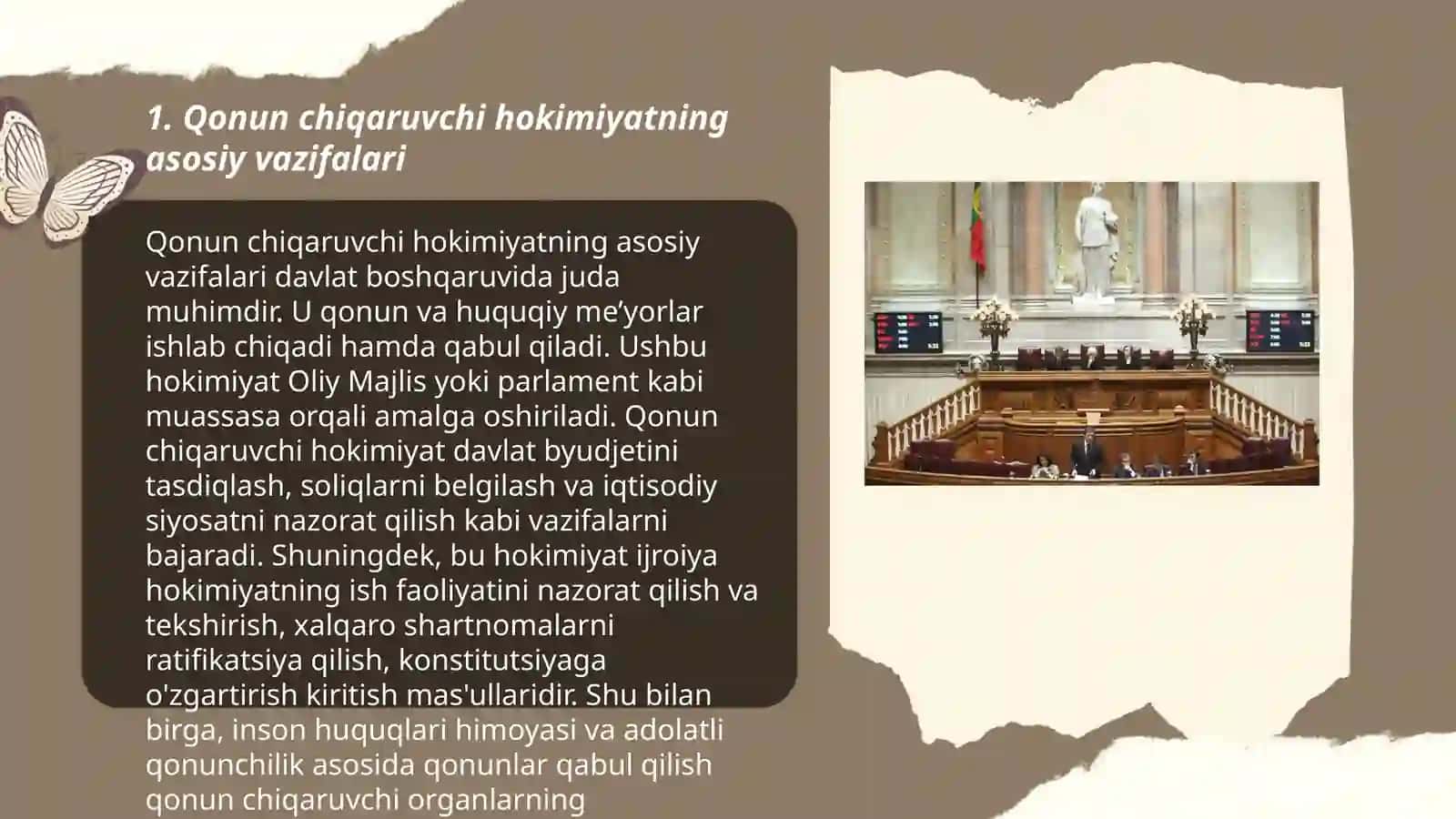 Qonun chiqaruvchi hokimiyat 3